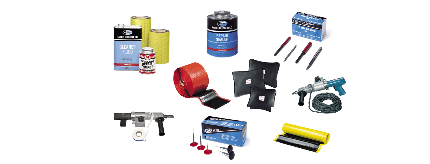 Patch Rubber offers wide variety of tire repair products